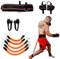 Boxen Widerstand Bands 200 lbs Krafttraining Set Für Fußball Basketball Volleyball Taekwondo Muay Thai Fitness (Orange)