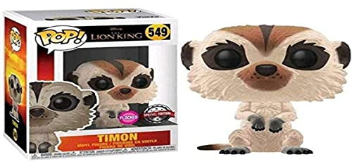 Funko 40698 Pop! Lion King (Live) - Timon Flocked - Exclusive,One Size