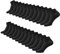 FALARY Sneaker Socken Herren Damen 12 Paar Kurze Halbsocken Baumwolle-Schwarz-43-46