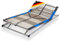 CubeSleep 7-Zonen Lattenrost Pure KF 44-Leisten | Kopf- und Fußteil verstellbar | Federung mit Härteregulierung | Made In Germany | GS Zertifiziert – geprüfte Sicherheit (80 x 190 cm)