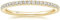 Lisandra Scott Eternity Ring 925 Sterlingsilber mit Zirkonia Kristall Damenring in Silber, Rosegold und Gold für Damen mit Stein und Schmal (Gold, 56)