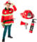 Morph Feuerwehr Kinder Kostüm, Kostüm Kinder Feuerwehrmann, Kinder Feuerwehrmann Kostüm, Karneval Kostüm Kinder Feuerwehr, Fasching Kostüm Kinder Jungen, Kostüm Kinder Jungen Feuerwehr M
