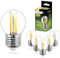 Lumiled LED Lampen E27 P45 7W ersetzt (60W Glühlampe) 6 Stück Set 770lm 3000K Warmweiß 360 Grad Lichtwinkel 230V Glühbirne Birne Leuchtmittel Kugelform Kugel Energiesparlampe
