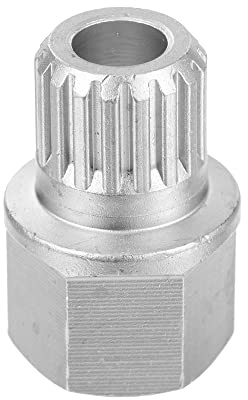 X AUTOHAUX 62/17PT Anti Theft Wheel Lock Lug Nut Screw Removal Key | Chrome Steel Material, 1 Pcs, Anti-Theft, Removal Tool, Security Socket, Wheel Lock Key