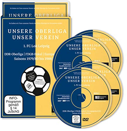 UNSERE OBERLIGA-UNSER VEREIN - 1. FC Lok Leipzig; DDR-Oberliga, FDGB-Pokal und Europapokal-Heimspiele, Saisons 1979/80 bis 1988/89