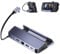 QUUGE Steam Deck Dock, 6-in-1 Docking Station for Valve Steam Deck with HDMI 2.0 4K@60Hz, 2×USB-A & USB-C 5Gbps, Gigabit Ethernet, 100W PD Charging, Steam Deck Accessories