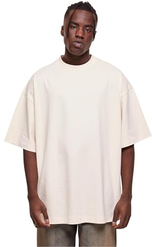 Urban Classics Herren T-Shirt Huge Tee whitesand 4XL