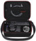 Canboc Caso de Transporte para Sony ZV-1F / ZV-1 / ZV-1II Vlog Digital cámaras& Vlogger Kit de Accesorios Trípode, Bolso de Almacenamiento de Viaje con Correa, Cable de Bolsillo de Malla, Negro