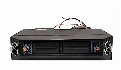 RUNAUP Unidad de Salida del evaporador del Aire Acondicionado Debajo del Tablero del Coche eléctrico Universal Equipo de Aire Acondicionado del automóvil 12V 24V (Color : Single Cool 12V)