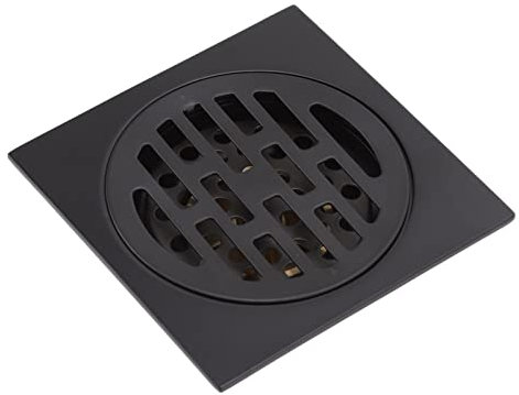 Griglia di Scarico a Pavimento, Piletta a Pavimento in Acciaio Inox Anticato di Grande Cilindrata per Garage