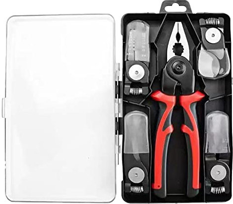 Multi-Function Wire Stripper Multi Tool 5 in 1 Tool Kit with Interchangeable