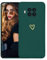 Kaywzo Cover per Xiaomi Mi 10T Lite 5G,Custodia in Silicone TPU Liscio di Morbido con Modello Cardiaco,Design Minimalista,Ultrasottile Donna Antiurto Case Cover,Verde