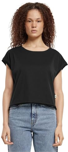Urban Classics Damen Ladies Organic Open Edge Tee
