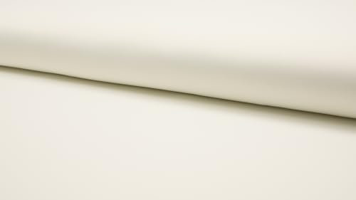 Verdunklungsstoff BLACK OUT Meterware 220g/m² Vorhangstoff lichtundurchlässig blickdicht Gardinen Sonnenschutz Lichtschutz Sichtschutz (Natur)
