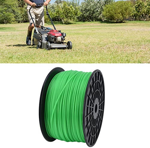 Hilo de Corte de 2 Mm,línea de desbrozadora de Cuerdas,línea de desbrozadora Redonda de Nailon de 2 mm de aceleración más rápida para la Granja(372 Metros)