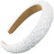 scicent Haarband Damen Breit Kristall Haarreifen für Frauen und Mädchen Modisch Rutschfeste Haarschmuck Hochzeit für Braut Brautjungfer Vintage Strass Stirnband für Alltägliche Dekoration - 27606