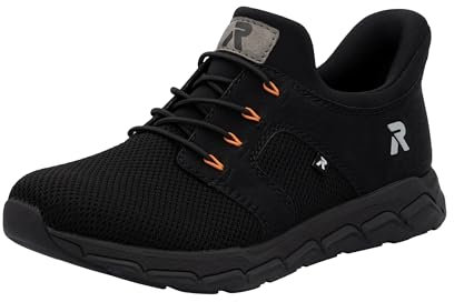 Rieker Damen M9050 Sneaker Low, Schwarz, 39 EU