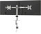 Pholiten Dual Monitor Stand for Most 13”-42” Screen up to 10kg, Monitor Arm Desk Mount for 2 Monitors, Max VESA 100x100, Dual Screen Desk Mount MD97442LS