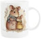 Purely Home I Love You Great Grandma Mouse Mug - Cute Mothers Day Gifts - Tea/Coffee Hot Drinks White Bone China Mug