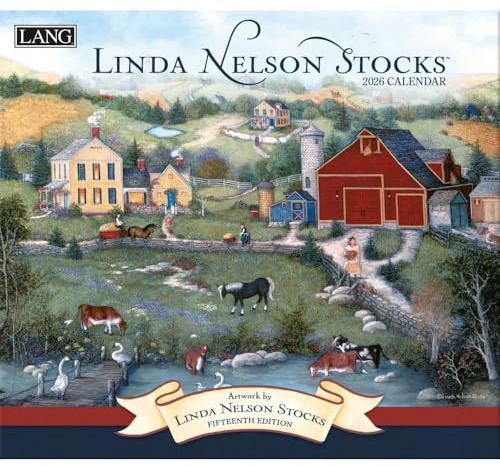 Linda Nelson Stocks 2026 Wall Calendar