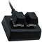 Gosera 2 Touches Macro Programmation Clavier RVB Mini Clavier Dessin de Commutateur Rouge Clavier Personnalisé Clavier de OSU,Noir