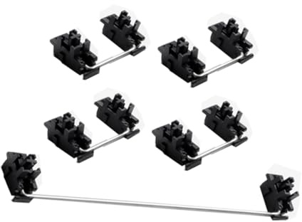 LOORGVEL Mechanische Tastatur Ersatz Satellite Shaft Stabilizer Cherry Original Stahlplatte DIY Reparatur Kit