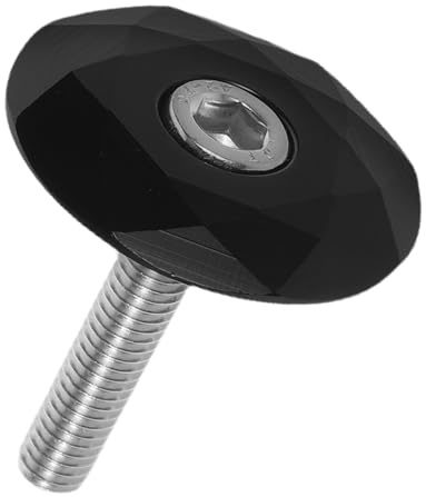 HOODANCOS 1 Set Cache de Jeu de Direction de Vélo en Aluminium 31,8 Mm avec Vis de Direction Haute Résistance et Ajustement Précis pour Vélo de Route et VTT