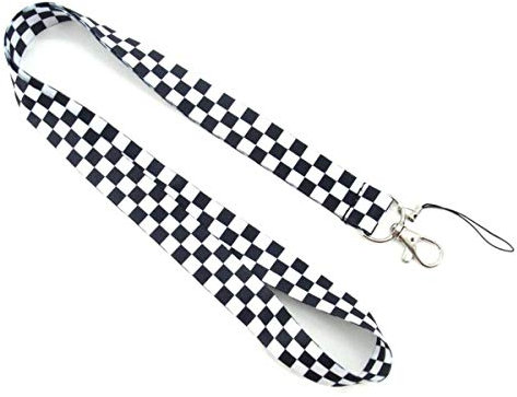 Anime Cartoon Umhängeband Lanyard einfach und Platz Silk Band Id Badge Holder Schlüsselanhänger Lanyards