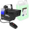 BeamZ RAGE600I mini Nebelmaschine mit Flüssigkeit, inkl. 5 Liter Nebelfluid, 600 Watt, Fogger, Rauchmaschine, Fog Machine, 0,5 Liter Tank, Timer DMX, Disco Partynebel für DJs auf Veranstaltungen