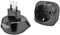 ANSMANN Reiseadapter Italien - Schuko Reisestecker mit Schutzklasse 1 & 2 - Travel Adapter für Reisen nach Italien Albanien Äthiopien Chile Syrien Malediven San Marino etc.