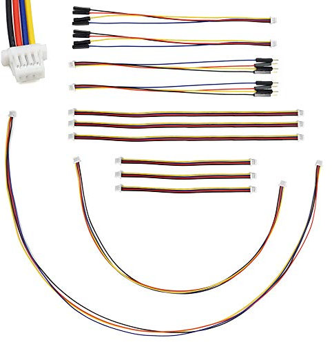 I2C Qwiic Cable Kit Stemma QT Wire for SparkFun Development Boards Sensor Board Breakout Breadboard 4 Pin Sh1.0 Connector