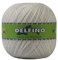 DELFINO Filato Cotone per Uncinetto 100g - Disponibile in più Colori e Spessori - Gomitolo Colore Panna (151) - Spessore Numero 8 - da Ricamo 100% Filo di Scozia - 100% Made in Italy