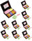 Preiswert&Gut 10 x Haftnotizen Set Klebezettel a 1200 Stk Haftnotiz 3 Formate 12000 Stück