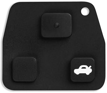 Autoschlüssel Tastenfeld 2-3 Tasten Kompatibel mit Toyota Corolla Verso Avensis RAV4 Auris Celica Hilux Prius Yaris Camry