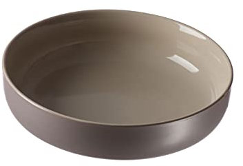 Ritzenhoff & Breker Schalen Jasper, Taupe, 4er Set, ø 19 cm, 850 ml, Steinzeug, Schüsseln mit Soft-Touch-Haptik & farbiger Matt-Glasur