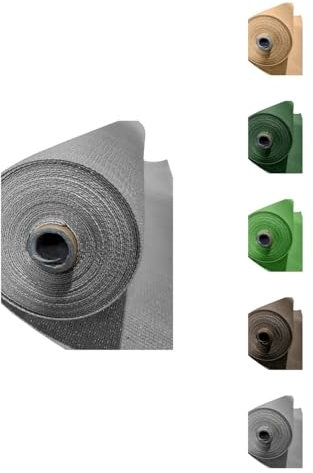 Jardin202 - Malla de Ocultación 120 g/m2 | Ocultación y Privacidad para su Terraza o Jardín | Seleccione Medida y Color | 1 x 10 Metros (Gris Antracita)