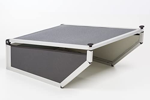 PreGaRo® PG1000a - Garage per robot tosaerba con tetto pieghevole, dimensioni interne 82 x 62 x 25 x 35 (L x P x A)