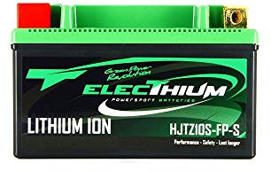 Batterie moto au lithium Electhium HJTZ10S-FP-S - Dimensions : 150 x 87 x 94 mm pour BMW S1000RR 1000-2013