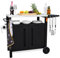 EMBERLI XL-Grillwagen für den Außenbereich mit Stauraum – modularer Grillwagen, Bar, Terrasse, Küche, Insel, Vorbereitungsständer