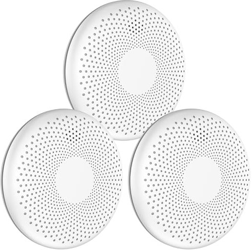 Aroha Safety Pro Kombination Rauchmelder und Kohlenmonoxid Melder - 10 Jahre Batterie - Kombinationsmelder, CO Melder & Feuermelder - 3 Set