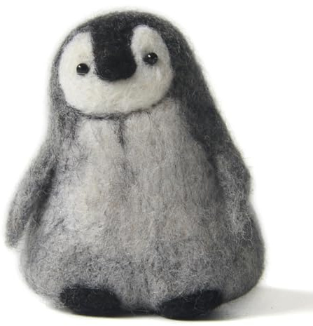 Feltsky Pinguin-Nadelfilz-Set für Anfänger, einfache Schritte, um mit allem zu machen, Weihnachten für Mutter, Oma, Kinder