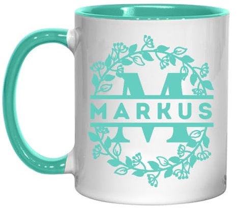 SAUTE STYLES Personalised Name Coffee Mug | Unique Custom Any Text or Name Cup | Customised Novelty Birthday Gift for Mum, Dad, Anniversary | 11oz