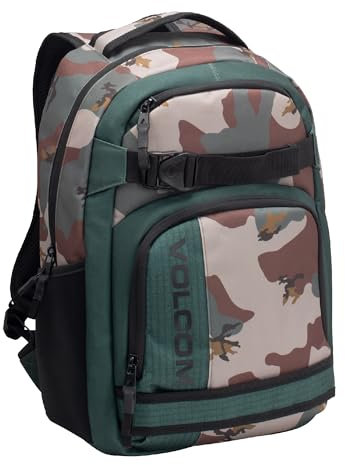 Volcom Herren Everstone Skate Rucksack, Camouflage, Einheitsgröße