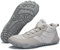 DOBOLIN Barefoot Stivali da Neve Donna Uomo Caldo Antiscivolo Caloroso Inverno All'aperto Escursionismo Scarpe Impermeabile Grigio 39