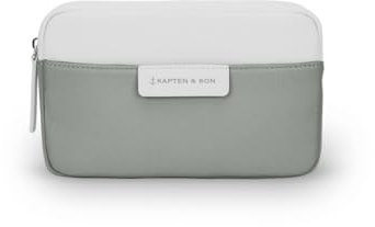 Kapten & Son Chest Bag Habo Muted Sage | Unisex | Minimalistische funktionale 0,8 L Crossbody Bag | Für Fashion Lover, ideal für Reisen | Vegan & Wasserabweisend | Praktisches Außenfach & Innenfächer