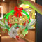Weihnachtskranz mit Lichtern, 40CM LED Beleuchteter Weihnachtskranz Hängende, Angetrieben von Batterien/Micro B, Girlanden für Haustür Home Party Wand Fenster Dekorationen Neujahr Geschenke