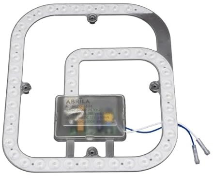 Kit de LED 48W con Ventilador y Mica 24, ideal para iluminación y ventilación en espacios interiores.