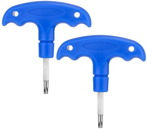 XIHIRCD 2pcs Adjustable Golf Tool, Golf Torque Wrench Metal Golf Driver Tool Golf Driver Wrench Portable Golf Club Adjustment Tool for Golf Club Driver Shaft Adapter Torque Tool