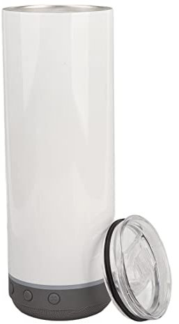WGFOIP 20oz Stainless Steel Sublimation Tumblers with Detachable Speaker for Hot and Cold Drinks, Insulated Travel Mug