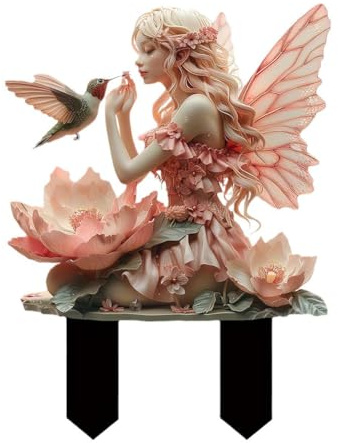 JAWSEU Böhmische Fee Blumentopf Dekoration, Miniatur Feenfiguren Feengarten Miniaturen Zubehör Feen Figuren, Miniaturfiguren Supplies Feenhaus Figuren Für Feengarten Außen Indoor Garten Blumentopf